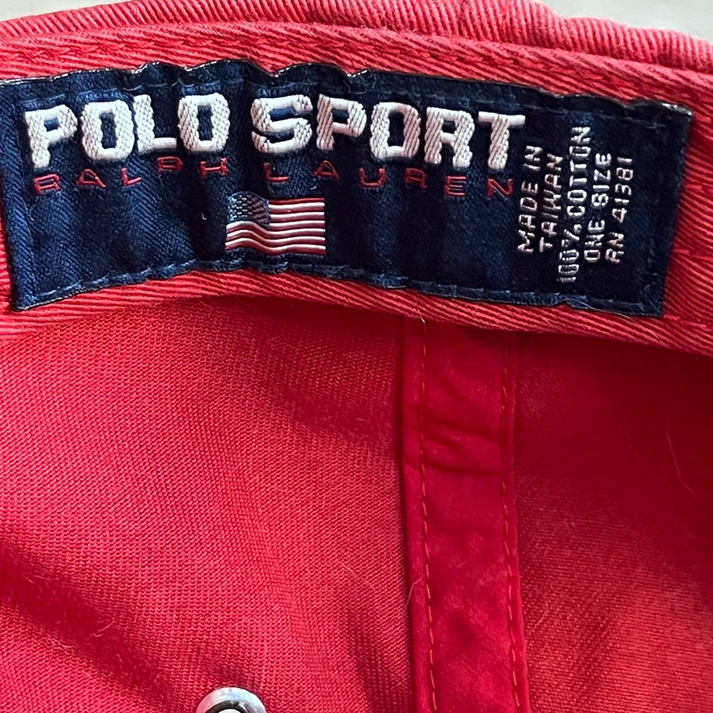 90’s Polo Sport RL-67 Cap - Picture 6 of 7